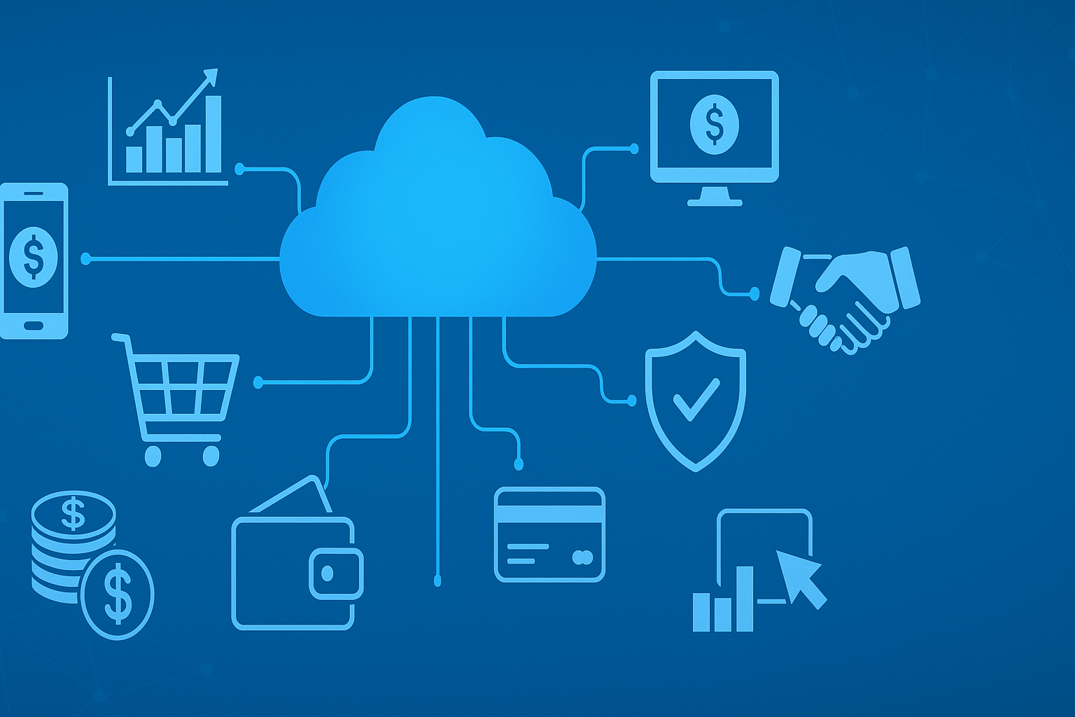 Futuristic digital space 2